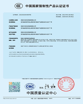 中國(guó)國(guó)家強(qiáng)制性產(chǎn)品認(rèn)證證書1 