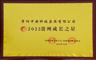 2022貴州企業(yè)成長(zhǎng)之星 