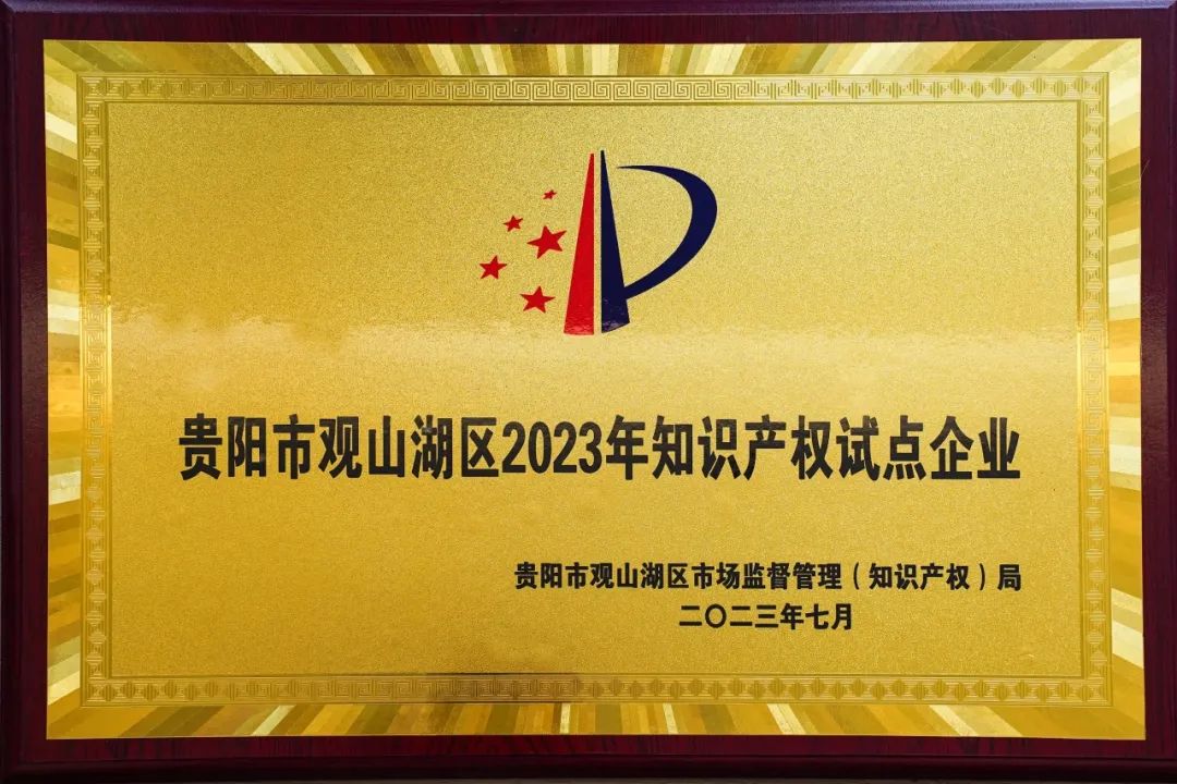 中安科技集團(tuán)榮獲貴陽(yáng)市觀山湖區(qū)“2023年知識(shí)產(chǎn)權(quán)試點(diǎn)企業(yè)”！ 