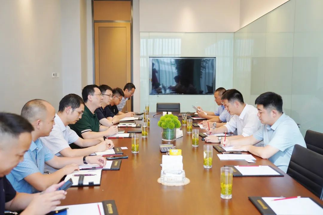 重慶數(shù)智產(chǎn)業(yè)園建設(shè)實業(yè)有限公司蒞臨中安科技集團走訪調(diào)研 