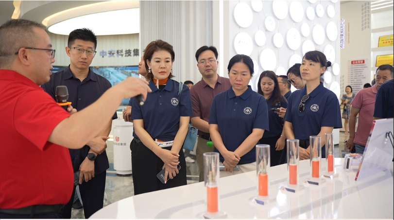 貴陽市政府駐廣州(深圳)辦事處陪同產(chǎn)業(yè)博士團赴中安科技集團參觀交流 
